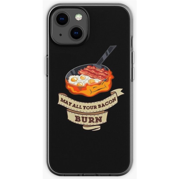 Calcifer. May All Your Bacon Burn Iphone Case-image