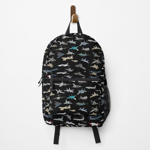 Modern Military Airplanes Backpack-image