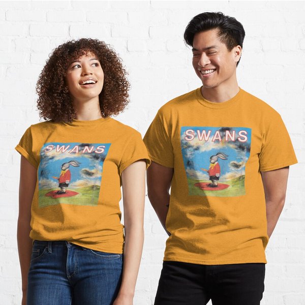 Swans White Light Classic T-Shirt-image