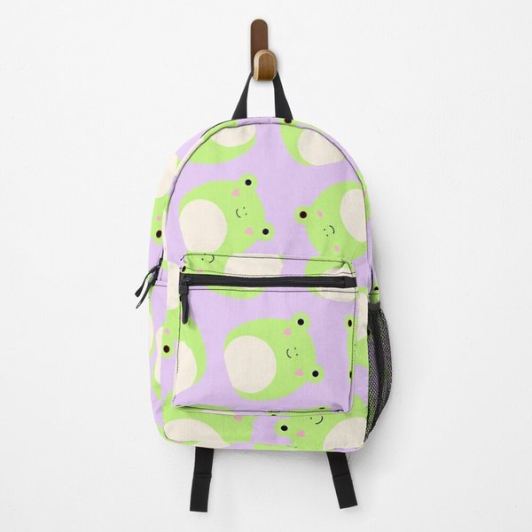 Squishmallows Wendy & Phillipe The Frog Cute Backpack-image