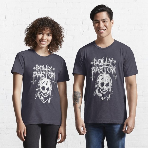 Metal Dolly Parton Classic Essential T-Shirt-image