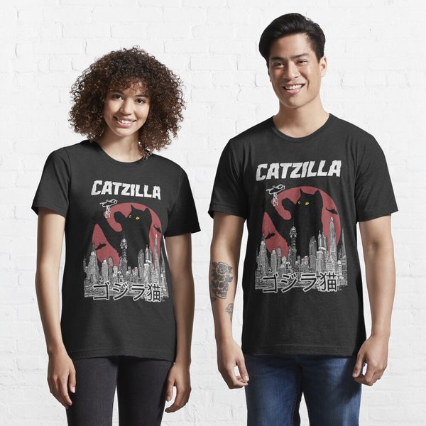 Catzilla Vintage T-Shirt-image