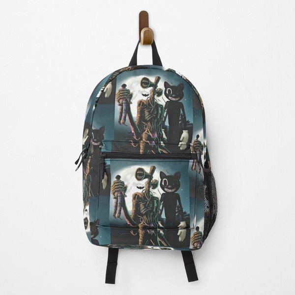 Siren Head And Cartoon Backpack-image