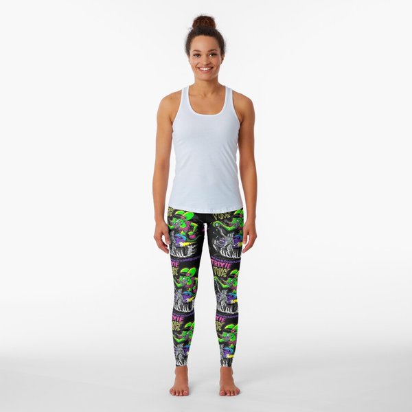 Official Rat Fink Trixie Black Hell Hath No Fury Merchandise Leggings