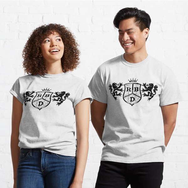 Rbd Black And White Logo Classic T-Shirt-image