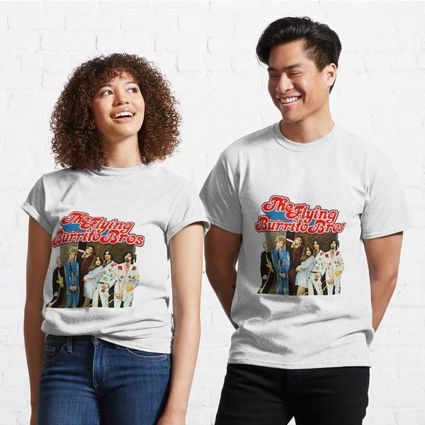 The Flying Burrito Bros Featuring Gram Parsons Classic T-Shirt-image