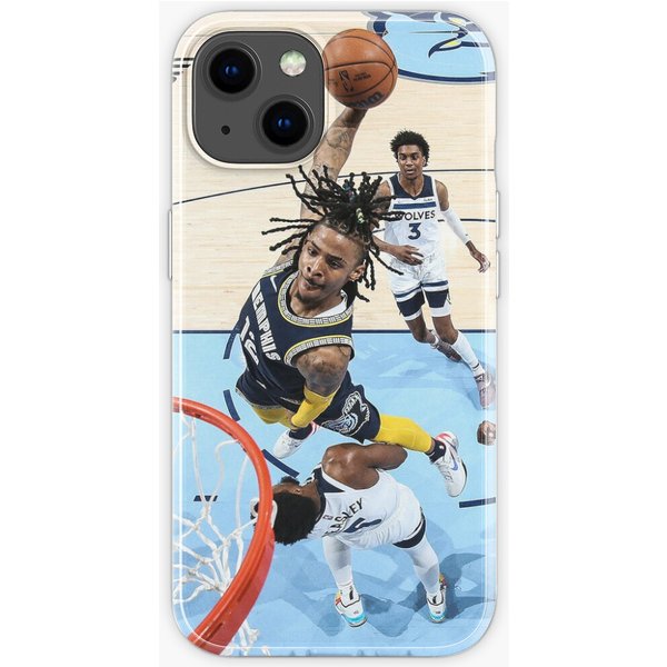 Ja Morant Posterized Dunk Iphone Case-image