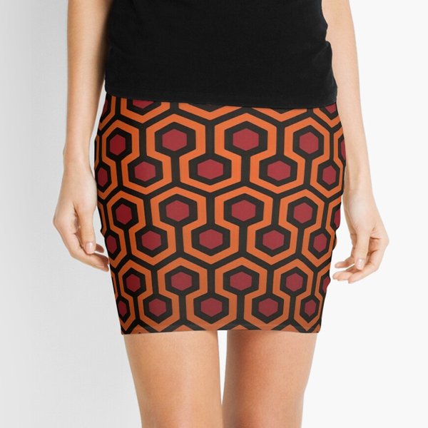 The Shining Carpet Pattern Mini Skirt