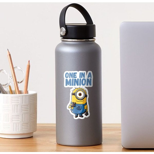 Minion Drawing Sticker-image