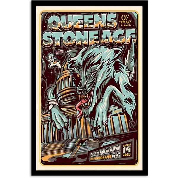 Queens Of The Stone Age August 14, 2023 The Anthem Washington, Dc Poster-image
