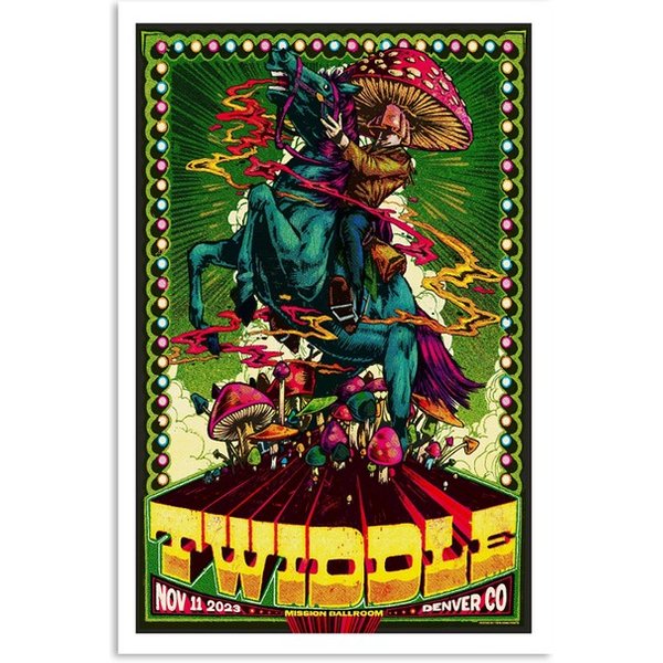 Twiddle Nov 11, 2023 Mission Ballroom Denver, Co Poster-image