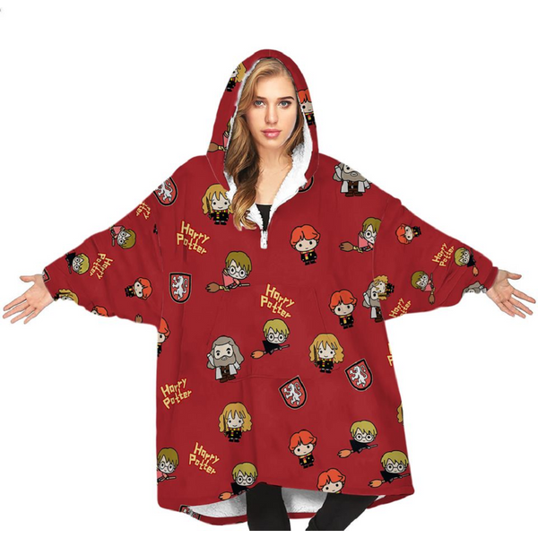 Harry Potter Gryffondor Blanket Hoodie-image