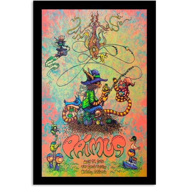 Primus Apr 21 2024 The Greek Theatre Berkeley Ca Poster-image