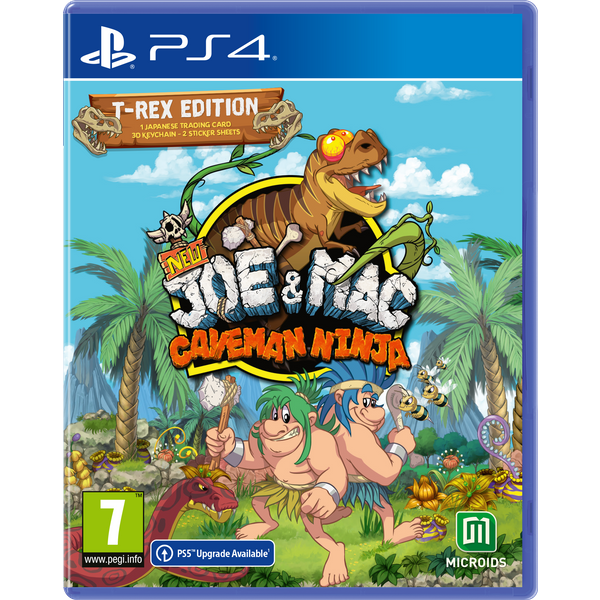 New Joe and Mac Caveman Ninja T-Rex Edition