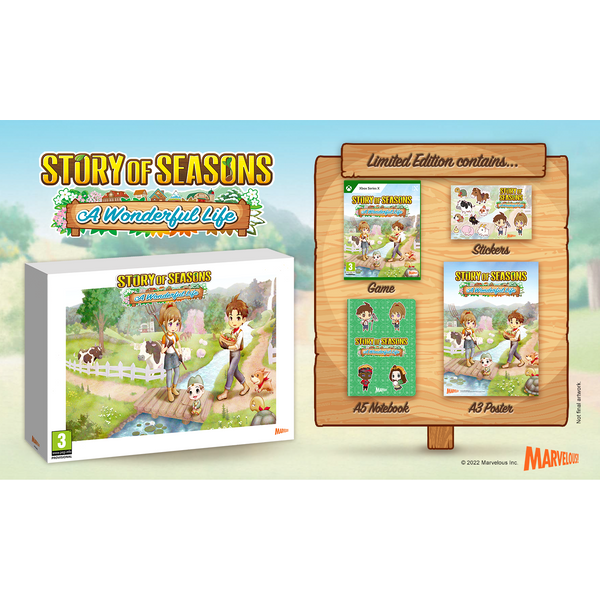 Story of Seasons A Wonderful Life Edicion Limitada