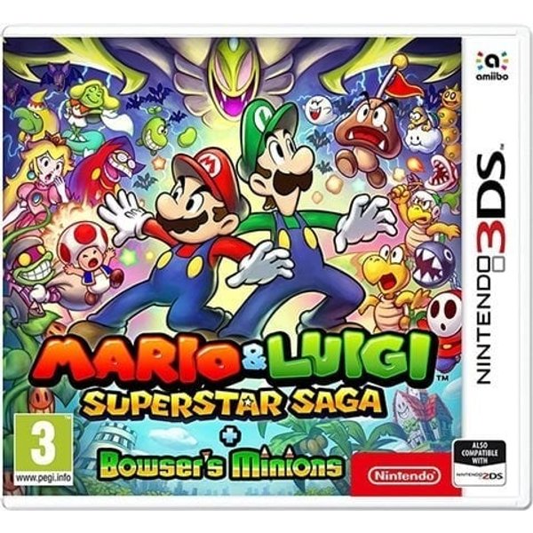 Mario y Luigi Superstar Saga + Secuaces de Bowser (Importacion UK)