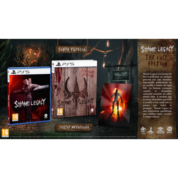 Shame Legacy The Cult Edition