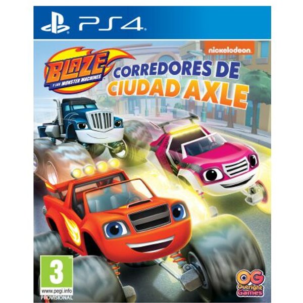 Blaze y los Monster Machines Corredores de Ciudad Axle