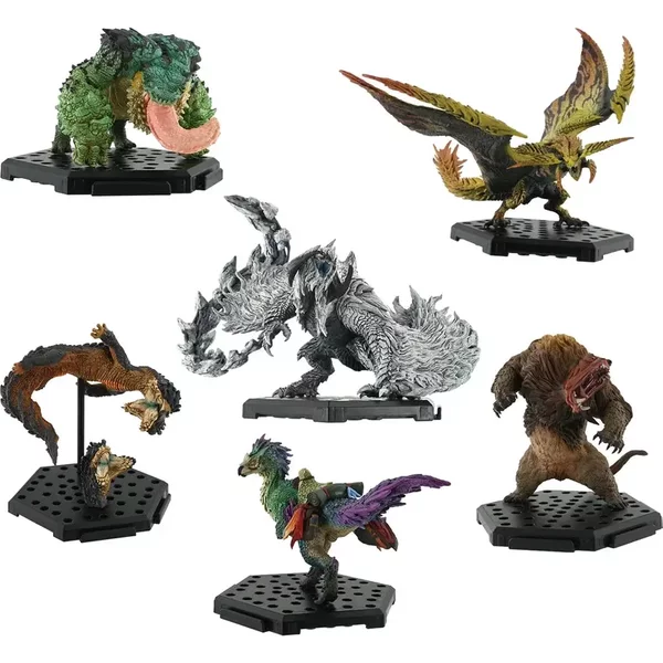 Set de Figuras de Monster Hunter 6 piezas (Importacion Japonesa)