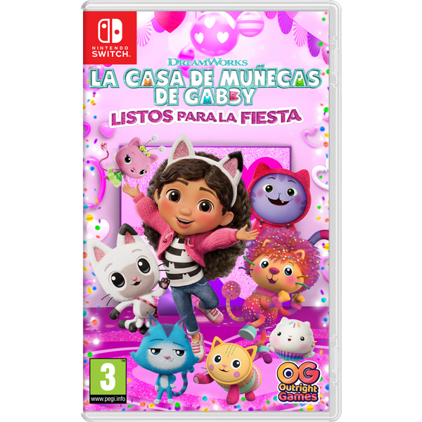 DreamWorks La casa de muñecas de Gabby Listos para la fiesta