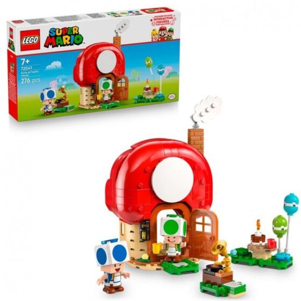 Lego Super Mario Fiesta en la Casa de Toad