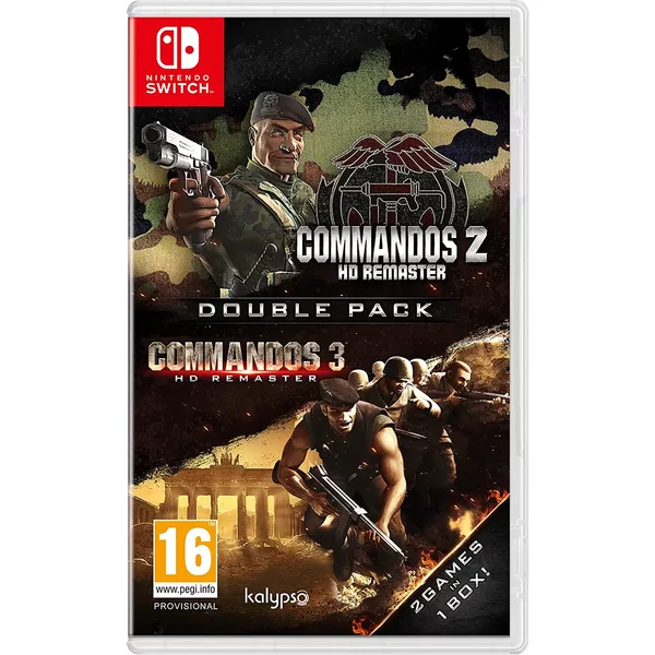 Commandos 2 and 3 HD Remaster Double Pack (Importacion UK)