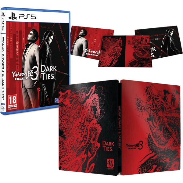 Yakuza Kiwami 3 y Dark Ties Steelbook (Importacion UK)