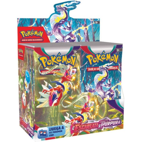 Pokemon TCG Escarlata y Purpura Base Set 36 Sobres