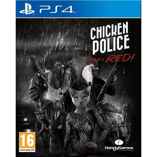 Chicken Police Paint it RED!
