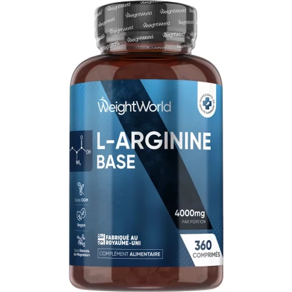 L-Arginine 1000 mg 180 comprimés
