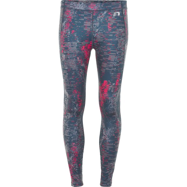 Collant da donna Newline black printed warm