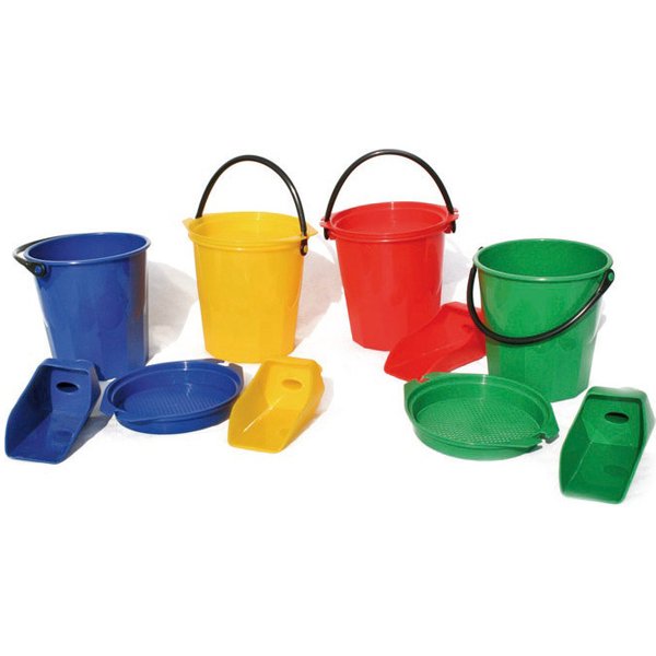 Eimer-Set Mit Schaufel Und Weichem ZubehöR FüR Kinder Sporti-image
