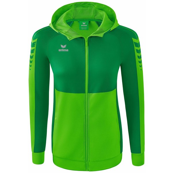 Dames trainingsvest met capuchon Erima Six Wings