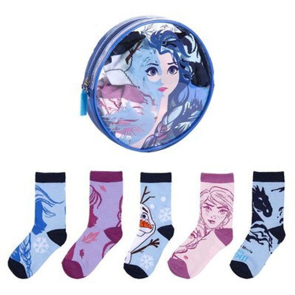 Lot De 5 Chaussettes BéBé Fille Cerda Frozen II-image