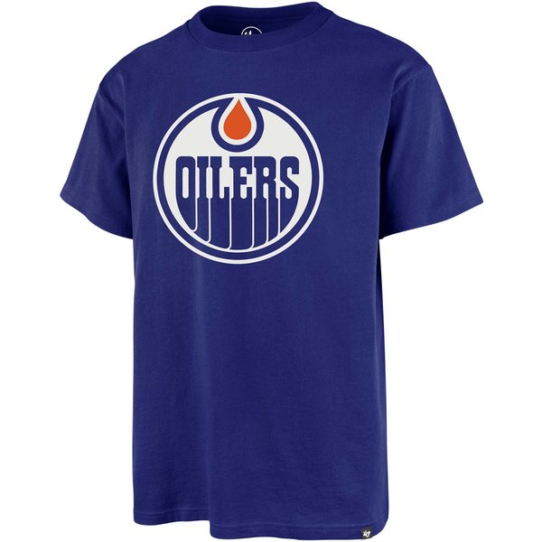 T-Shirt Edmonton Oilers 47Brand Nhl Imprint Echo-image