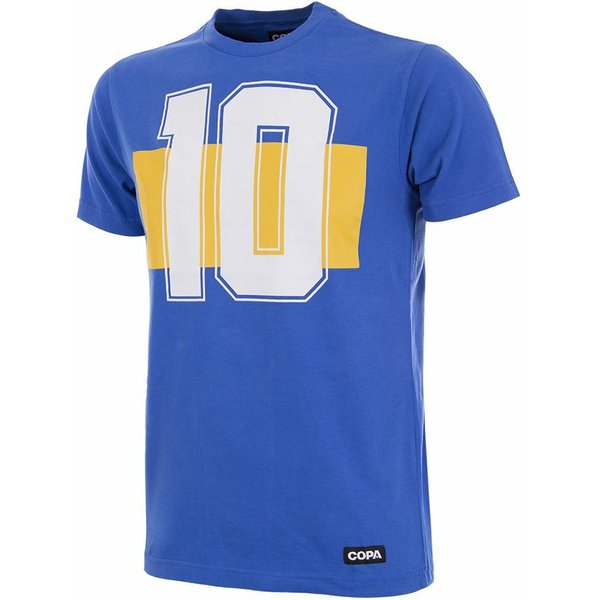 T-Shirt Numero 10 Boca Juniors Retro-image