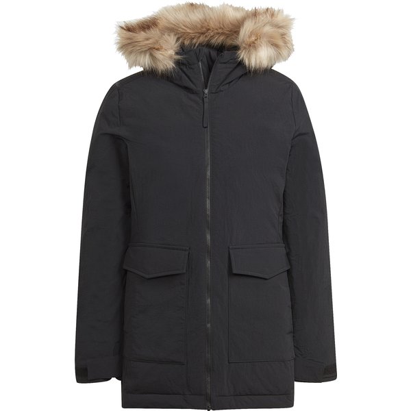 Parka met capuchon en bont voor dames adidas