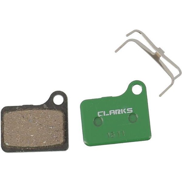 Paire De Plaquettes De Frein Organique Clarks Cycle Systems Shimano M555-image
