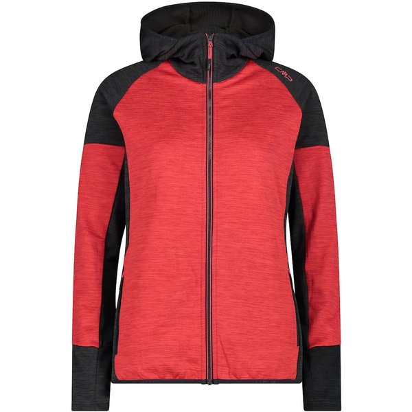 Vrouwelijke hoodie met vaste capuchon CMP