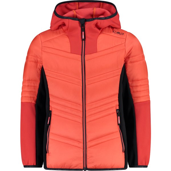 Chaqueta híbrida con capucha para niña CMP