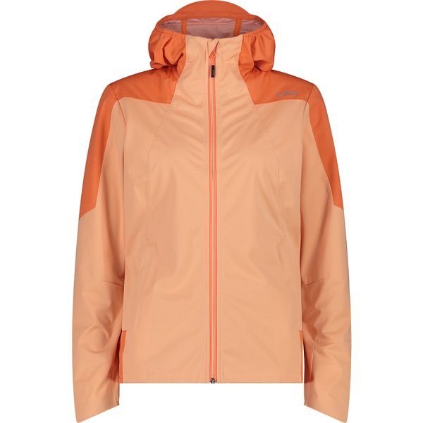Chaqueta de senderismo con capucha fija para mujer CMP