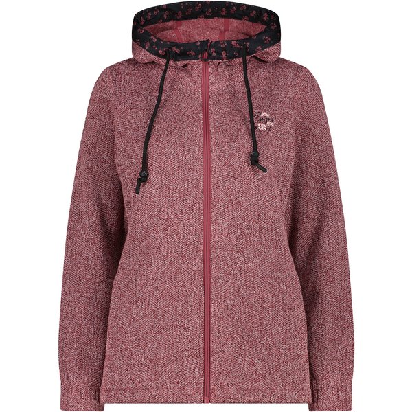 Veste à capuche technique tricotée femme CMP