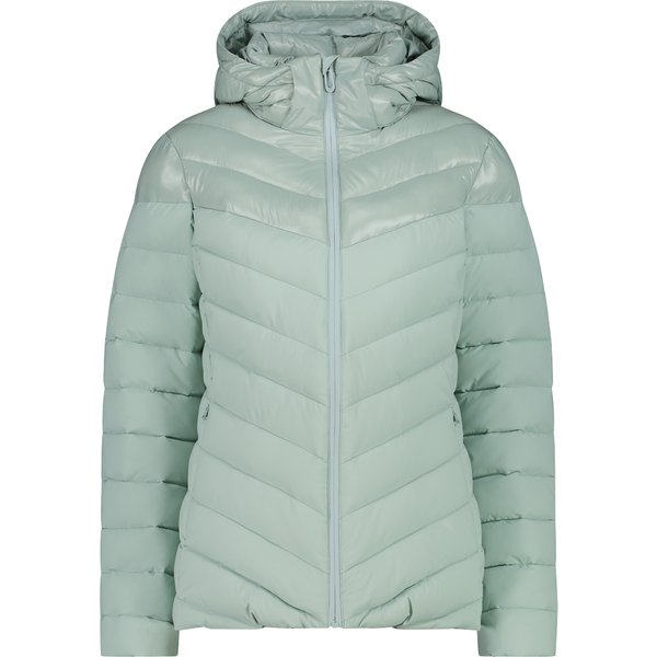 Chaqueta de plumas con capucha y cremallera Sorona Aura para mujer CMP