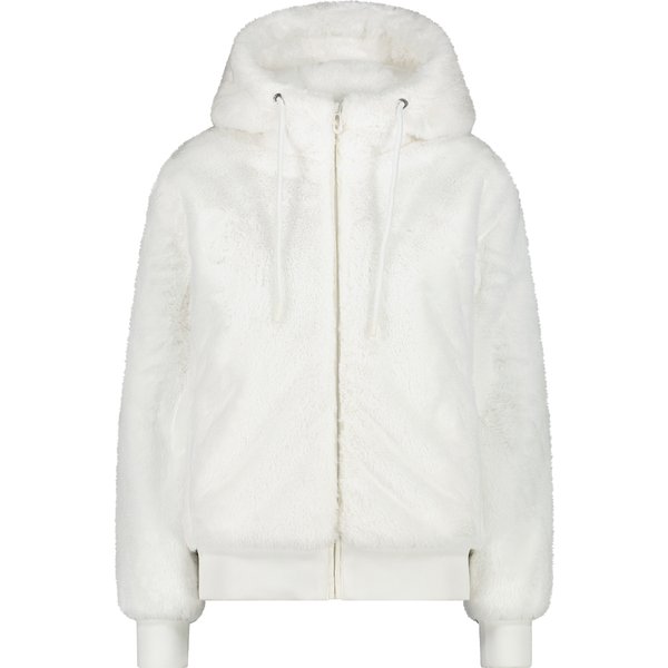 Chaqueta con capucha de piel sintética para mujer CMP