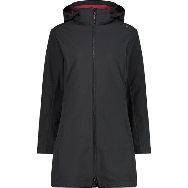 Parka con cappuccio zippered donna CMP