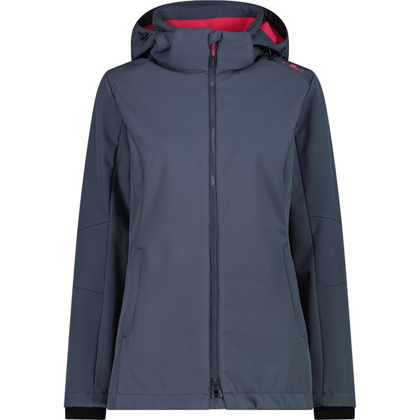 Giacca da trekking con cappuccio zip per donna CMP