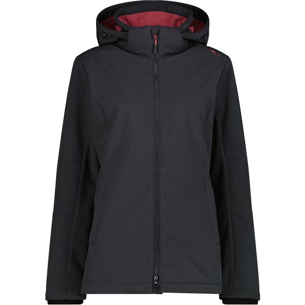 Women's zip-up hooded hiking jacket CMP