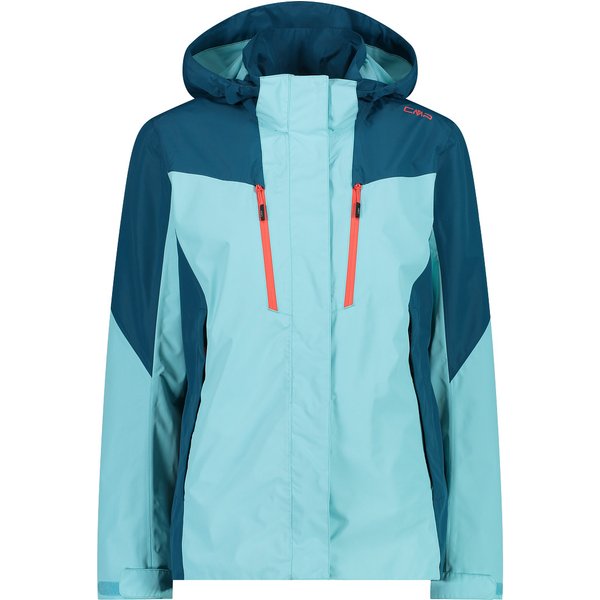 Dames waterdichte zip-up jas met capuchon CMP