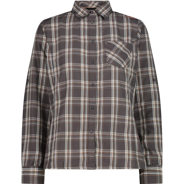 Karakatoen blouse met lange mouwen voor dames CMP