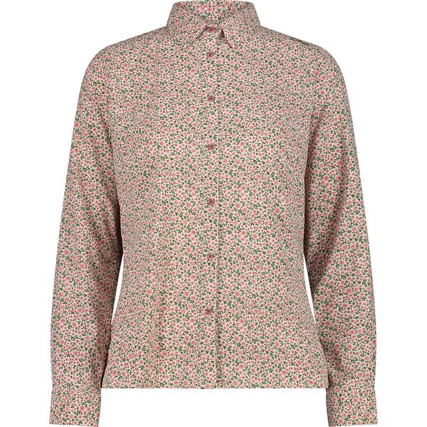 Camicia a maniche lunghe stampata donna CMP